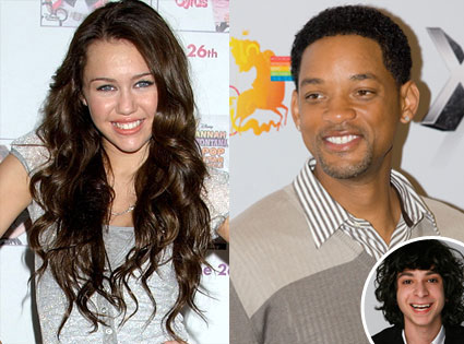Miley Cyrus, Will Smith, Adam Sevani Miley Cyrus, Will Smith, Adam Sevani